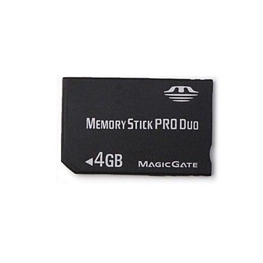 4GB de memória Memory Stick PRO Duo cartão de memória