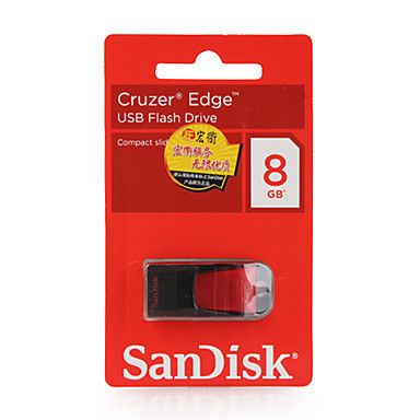 SanDisk Cruzer 8gb ponta usb flash drive (preto)